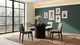 Coaster® Hamlyn 5-Piece Black/Cream Round Dining Table Set-1