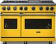 Viking® 7 Series 48" Daffodil Pro Style Gas Range with Griddle-2