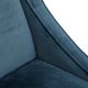 Olliix by Madison Park Blue/Brown Avalon Swoop Arm Settee Loveseat-4