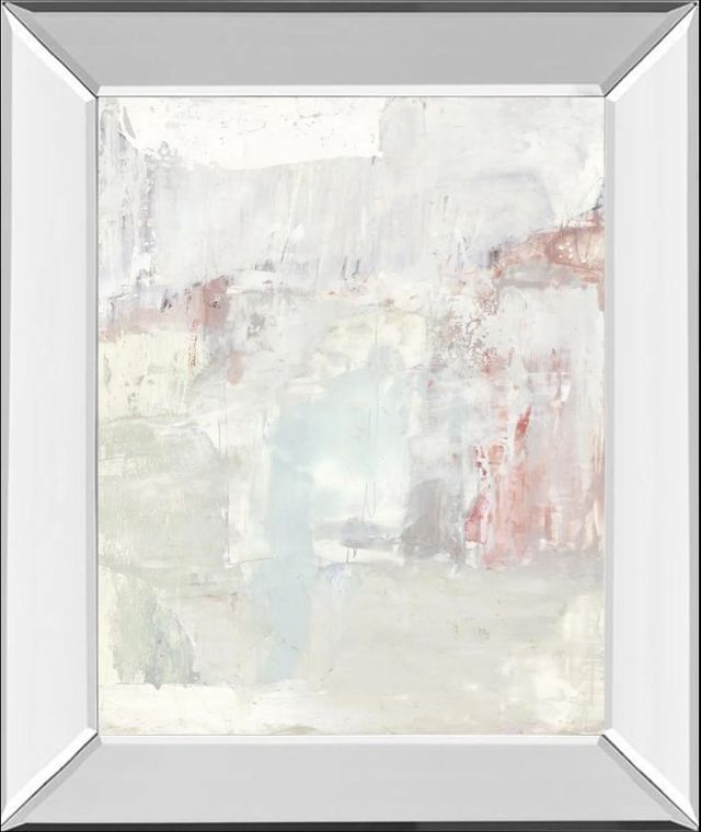 Classy Art Barely There II by Victoria Borges Mirror Framed Wall Art-0