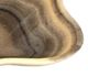 A & B Home Javier Beige/Gray Hand-Carved Zebra Onyx Bowl-1