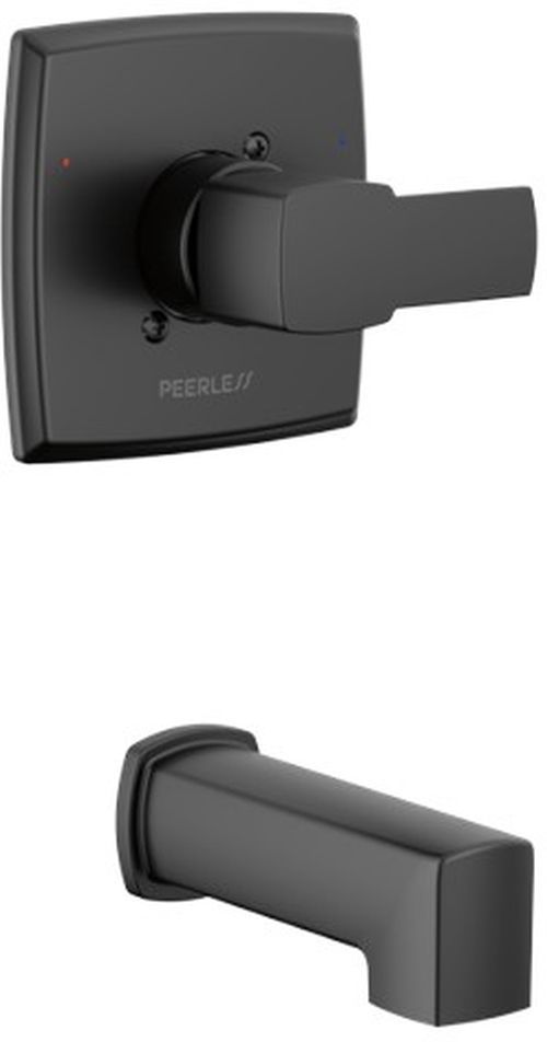 Peerless Ezra® Matte Black Tub Trim Kit -0