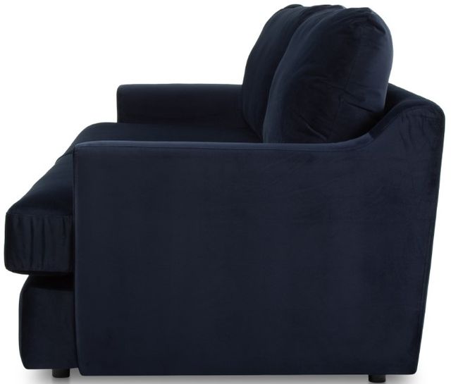 Moe's Home Collection Alvin Nightfall Blue Velvet Sofa-2
