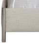 Bernhardt Modulum Stainless Steel/White King Panel Bed-4