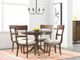 Kincaid Furniture The Nook Hewned Maple 44" Round Dining Table-1