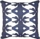 Laura Park Designs Palm Navy 22” x 22” Toss Pillow-0