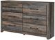 Signature Design by Ashley® Drystan 2-Piece Multi Queen Panel Bed Set-2