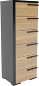 NAD Home Orleans Natural/Charcoal Lingerie Chest-0