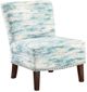 Olliix by Madison Park Hayden Blue Multi Slipper Accent Chair-1