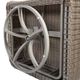 Flexsteel® Outdoor Vista Ivory/Warm Gray Swivel Tilt Chair-3