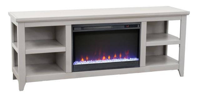 Legends Home Studio Sandstone 65" Fireplace TV Stand-0