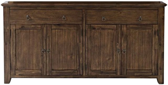 Jofran Inc. Bakersfield Brown 2-Drawer Server-0