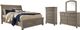 Signature Design by Ashley® Lettner 4-Piece Light Gray Queen Storage Sleigh Bed Set-0