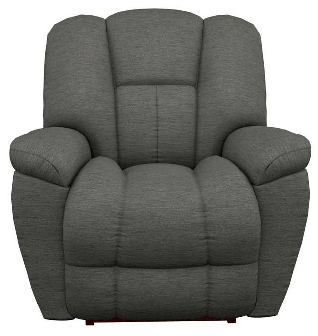 La-Z-Boy® Maverick Slate Power Rocking Recliner with Headrest and Lumbar-1