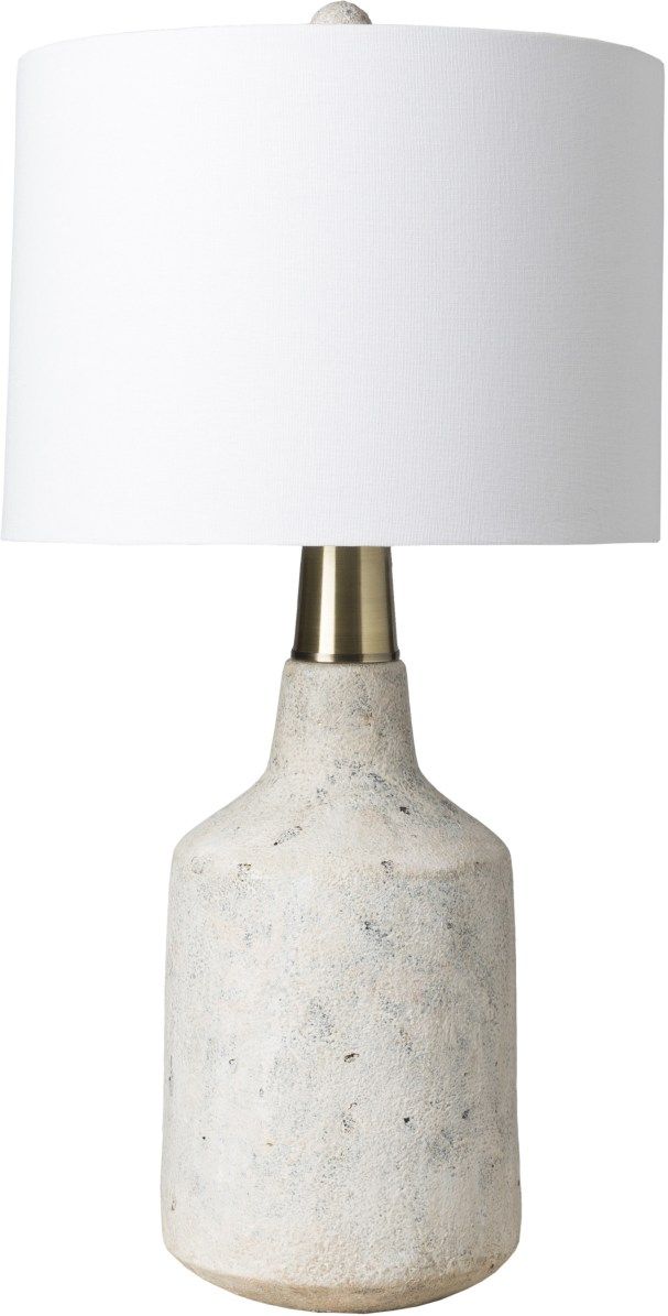 Surya Phoenix White Lamp-0