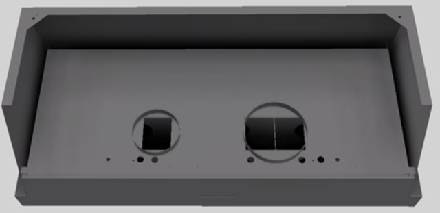 Vent-A-Hood® Designer Series 54" Gunsmoke Wall Mounted Range Hood-1