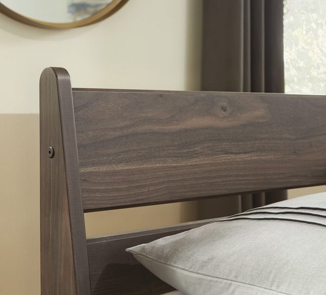 Signature Design by Ashley® Calverson Mocha Queen Panel Headboard-2