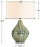 Uttermost® Tausha Blue/Muted Green Table Lamp-2