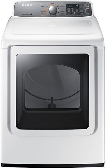 Samsung Front Load Gas Dryer-Neat White-0