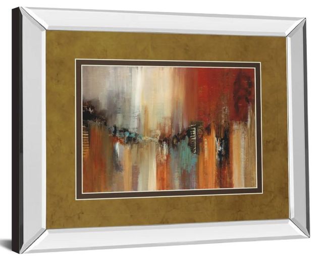 Classy Art Skyline by Cat Tesla Mirror Framed Wall Art-1