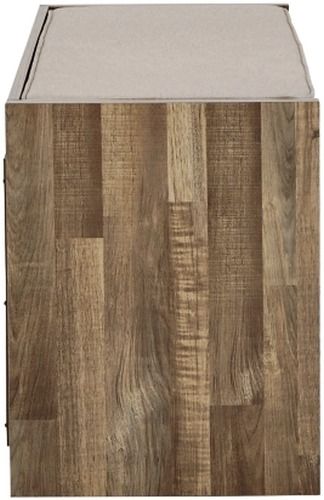 Signature Design by Ashley® Gerdanet Beige/Brown Storage Bench-2