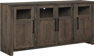 aspenhome® Finnegan Sandy Brown 4-Door 68" Console