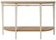 Century® Curate Wiley Natural Console Table with Off-White Base-1