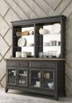 Kincaid® Plank Road Charcoal Rockland Buffet and Hutch-2