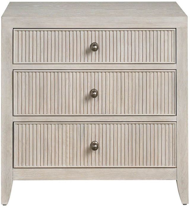 Universal Explore Home™ Avaline Carmen White Oak 3-Drawer Nightstand-1