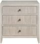 Universal Explore Home™ Avaline Carmen White Oak 3-Drawer Nightstand-1