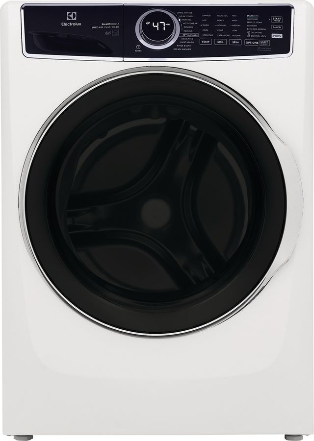 Electrolux White Front Load Washer & Gas Dryer Laundry Pair-1