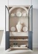 A.R.T. Furniture® Alcove Belgian Ivory/Slate Display Cabinet-4