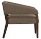 International Furniture Direct Murcia Brown/Lacquer Brown Accent Chair-2