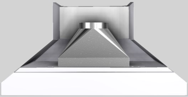 Vent-A-Hood® 60" White Wall Mounted Range Hood-3