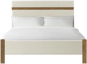 Riverside Furniture Bozeman Toasted Almond White Queen Upholstered Bed Riverside Furniture Bozeman Toasted Almond White Queen Upholstered Bed