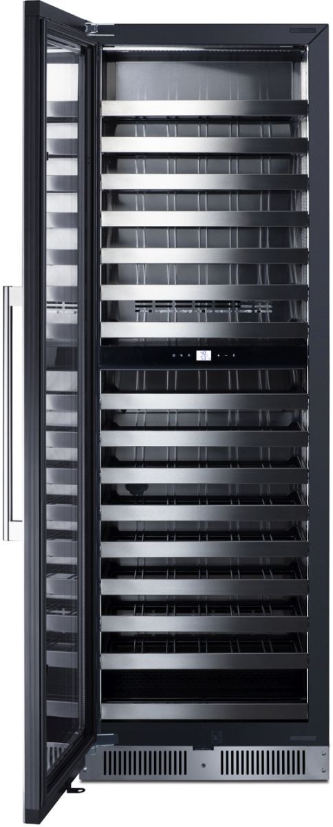 Summit® 24" Stainless Steel Built-In Wine Cooler-3