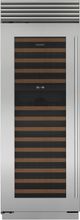 Sub-Zero® Classic Series 30" Stainless Steel Built-In Wine Cooler-0