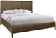 Bernards Elure Latte King Waterfall Panel Bed-0