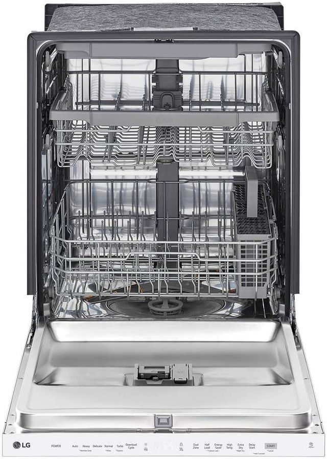 LG® 24" White Built In Top Control Dishwasher-1