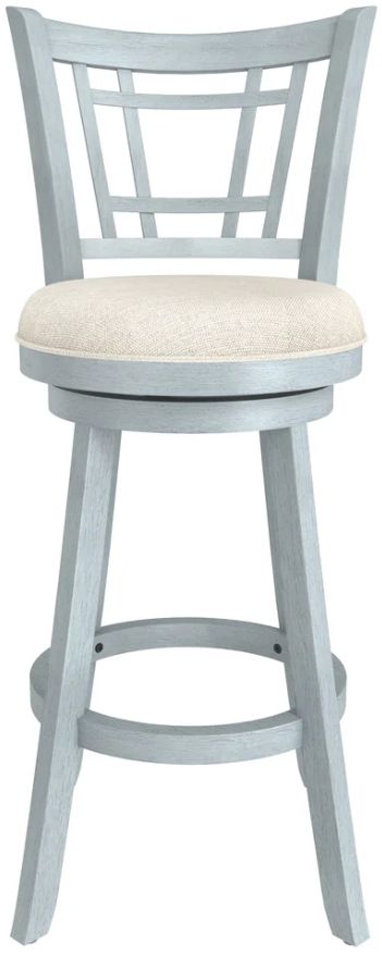 HH2 Home Glenway Brushed Gray Bar Height Stool-1