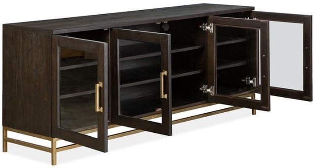 Magnussen Home® Lindon Coffee Bean Dark Console-3