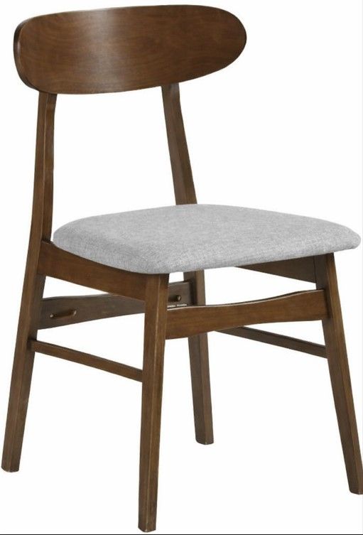 New Classic® Home Furnishings Morocco 5-Piece Light Gray/Walnut Dining Set-3