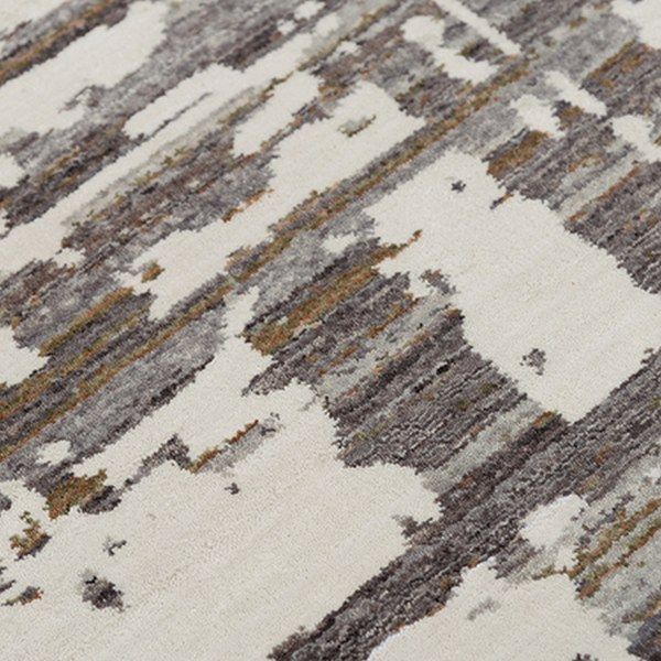 Rizzy Home Ankara  Ivory/Gray 5'x8' Rectangular Rug-1