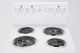 Epic® 24" White Freestanding Electric Range-2