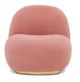 VIG Furniture Modrest Crestone Pink Accent Chair-1