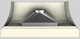 Vent-A-Hood® Designer Series 66" Biscuit Wall Mounted Range Hood-4