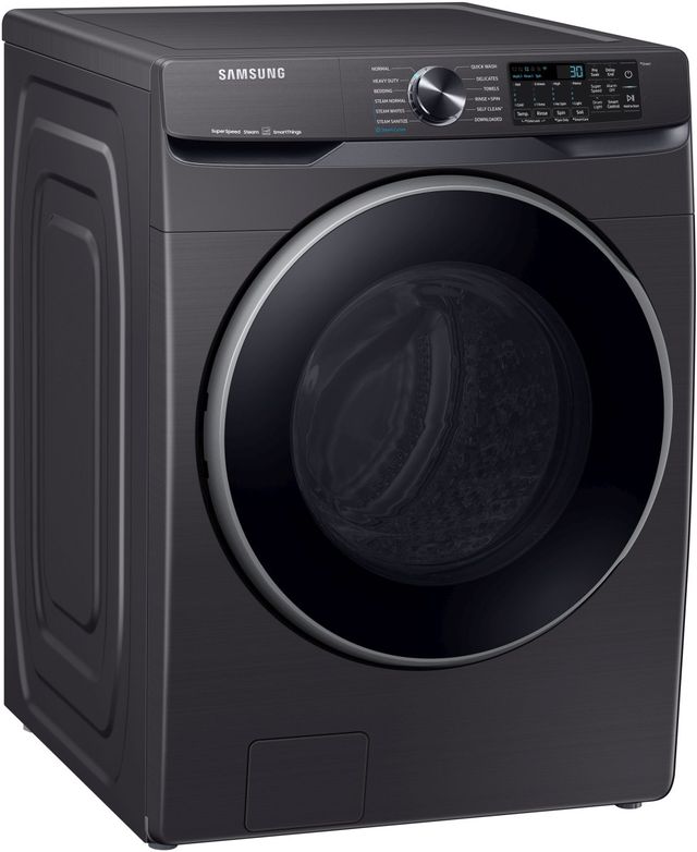 Samsung 5.0 Cu. Ft. Brushed Black Front Load Washer-2