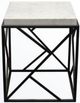 Diamond Sofa® Plymouth Grey/White Accent Table-1