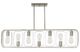 YHD Elliptical Polished Nickel 7-Light Island Light-1