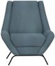 International Furniture Direct Tyne Blue Arm Chair-2